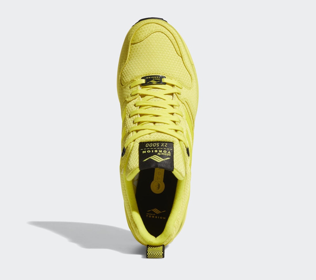 adidas ZX 5000 Torsion Yellow FZ4645 Release Date