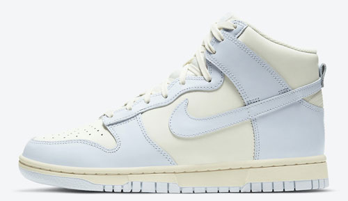 nike dunk high football grey pale ivory release dates 2021