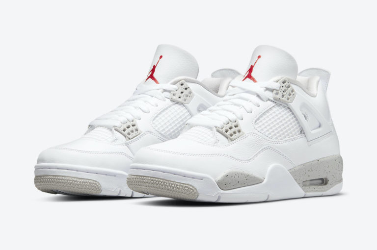 jordan retro 4 white and tan