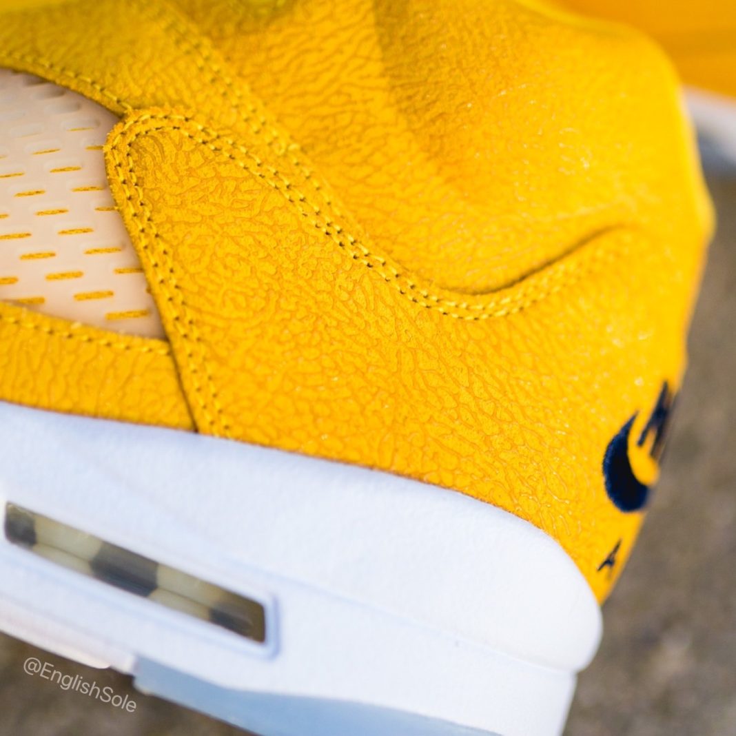 michigan jordan 5 blue