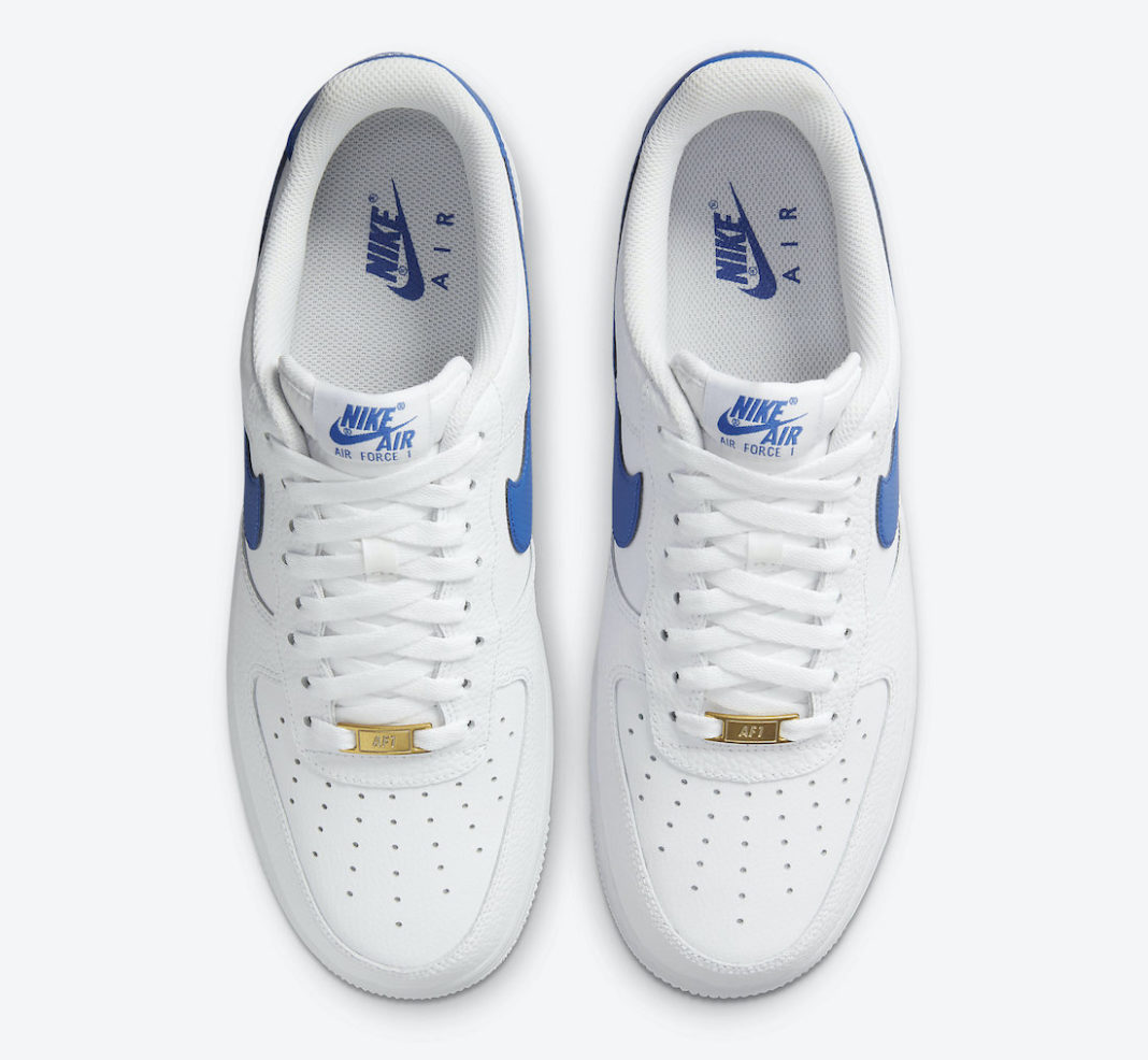 Nike Air Force 1 Low White Royal Blue DM2845-100 Release Date - SBD