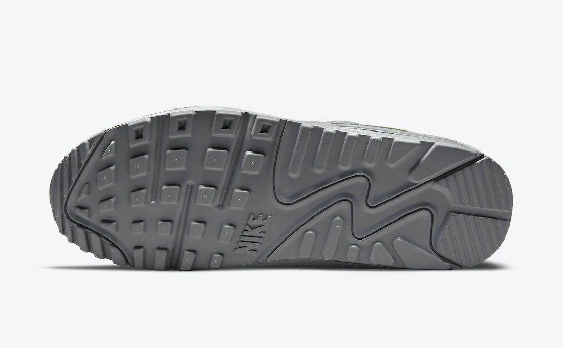 Nike Air Max 90 Grey Neon DJ6881-002 Release Date