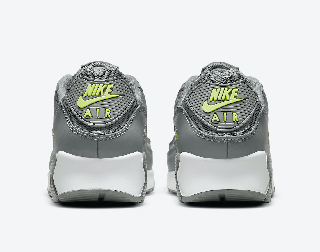 Nike Air Max 90 Grey Neon DJ6881-002 Release Date