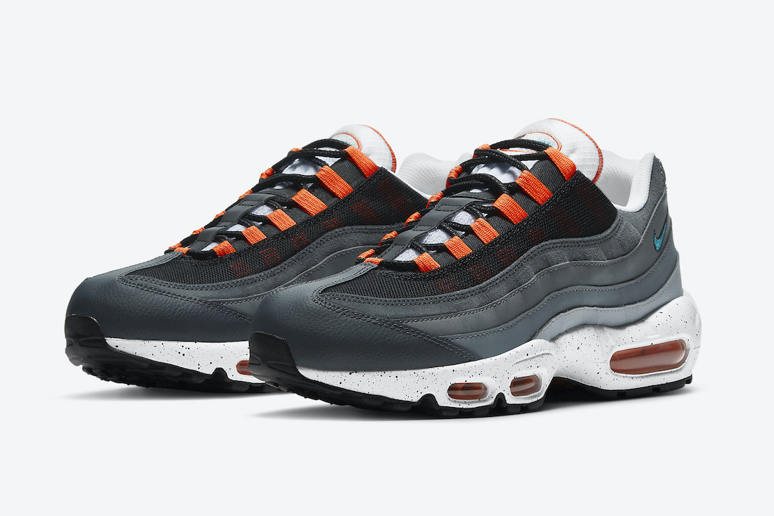 Orange and gray shop air max 95