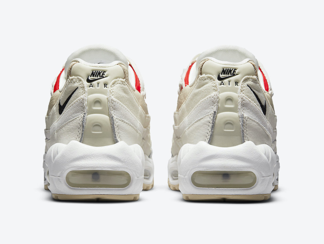Nike Air Max 95 Sail Chile Red Coconut Milk DJ6903-100 Release Date