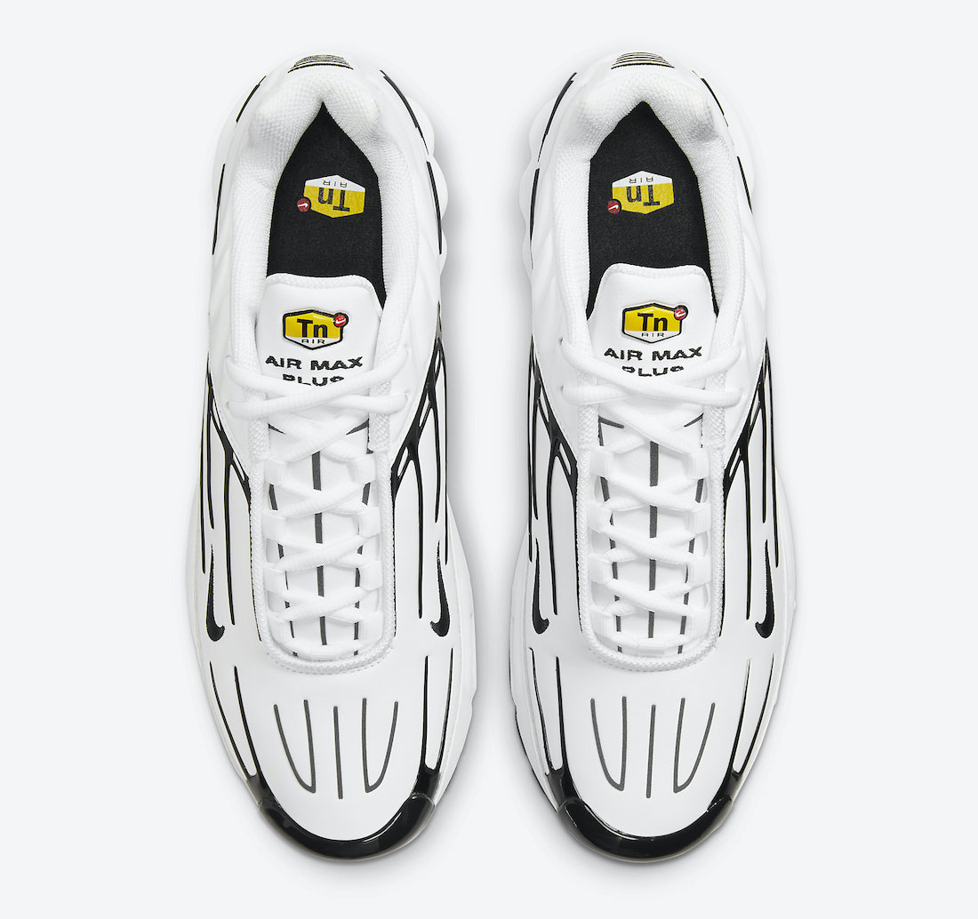 Nike Air Max Plus 3 White Black CK6716-100 Release Date