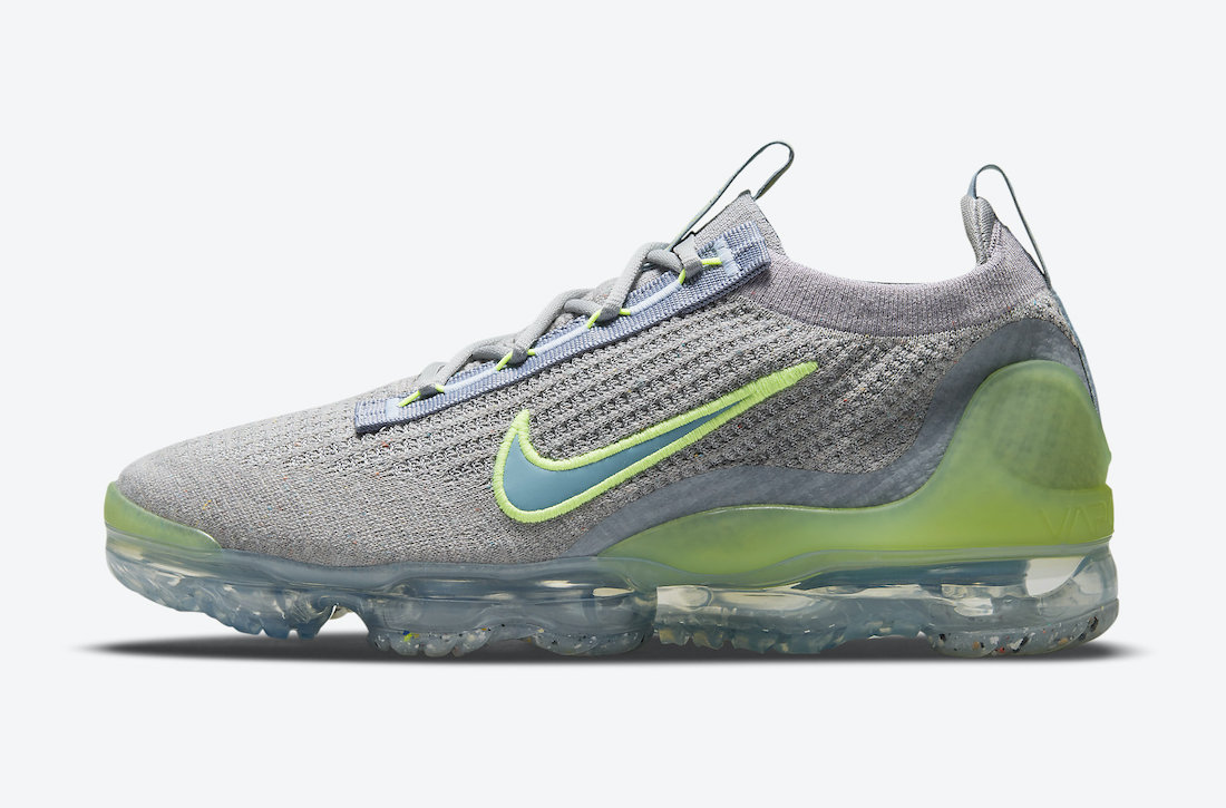 Nike Air VaporMax 2021 Grey Neon  DH4084-003 Release Date