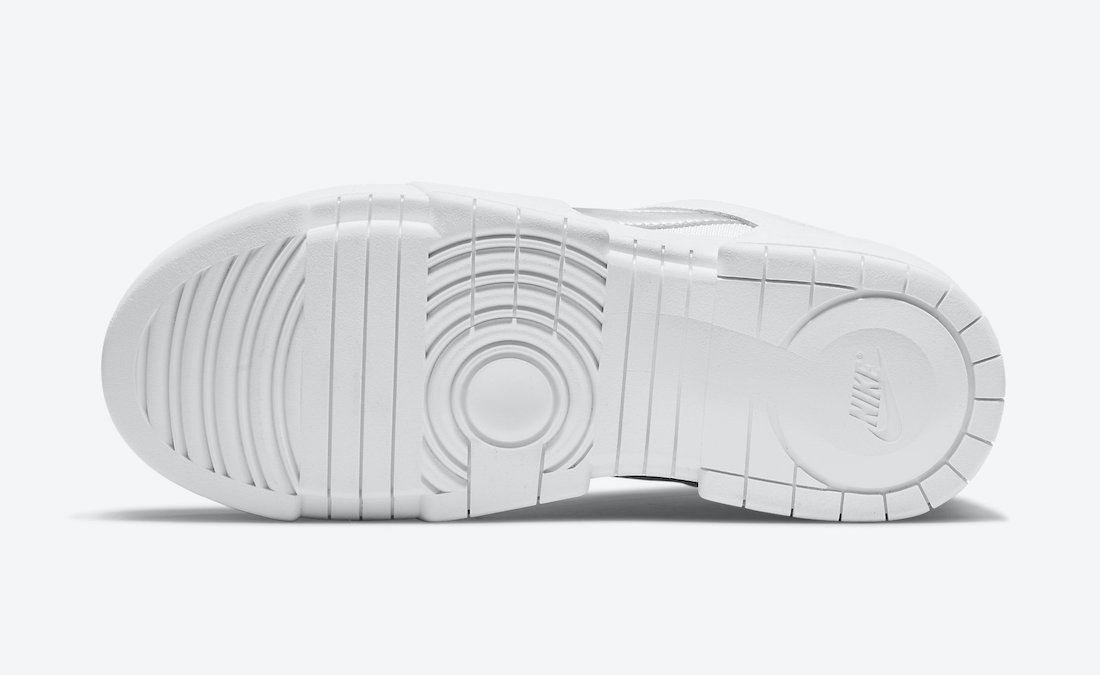 Nike Dunk Low Disrupt White Silver DJ6226-100 Release Date