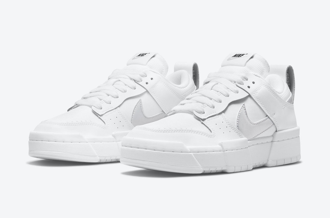 Nike Dunk Low Disrupt White Silver DJ6226-100 Release Date