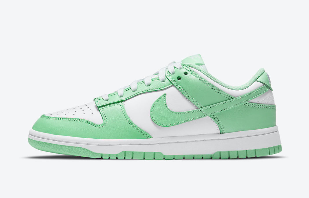 dunk green glow release