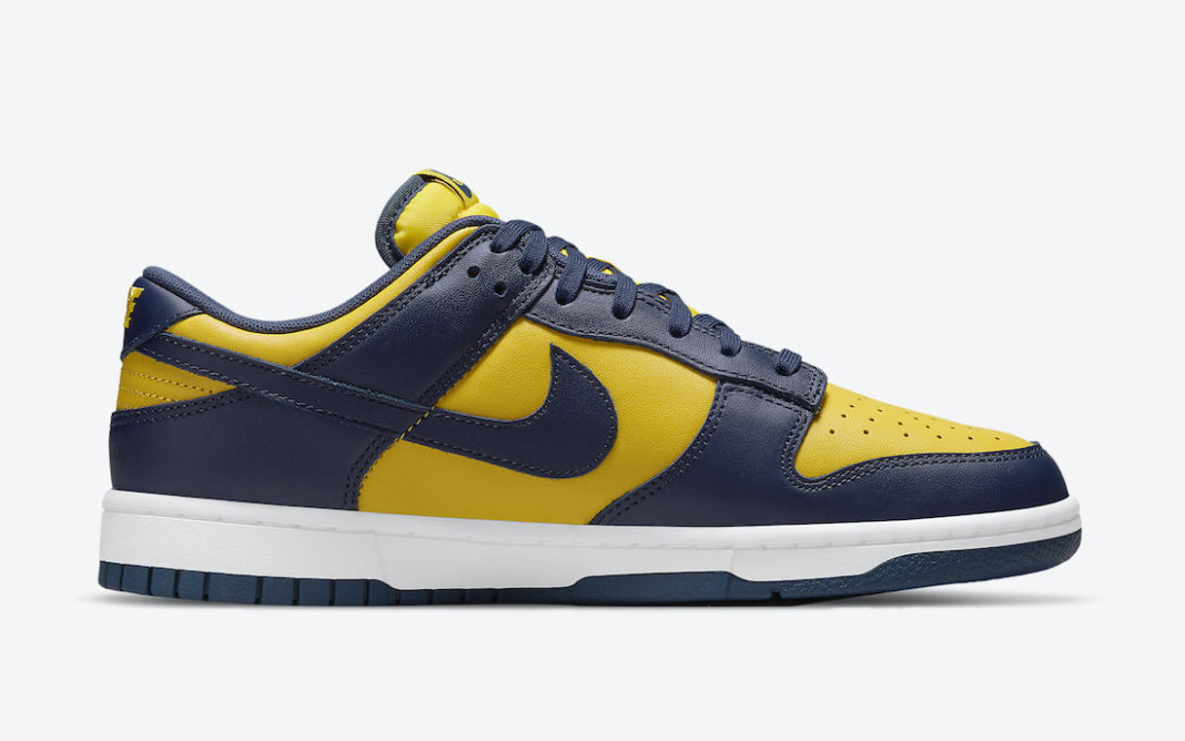 dunk low michigan 2021 release date