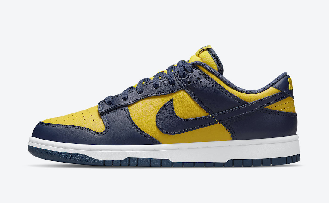 Nike Dunk Low Michigan DD1391-700 Release Date Price