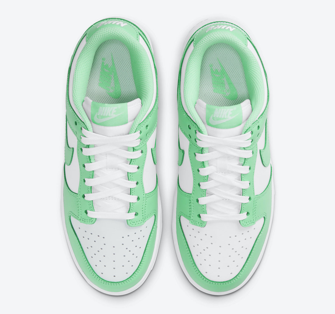 Nike Dunk Low Green Glow DD1503-105 Release Date
