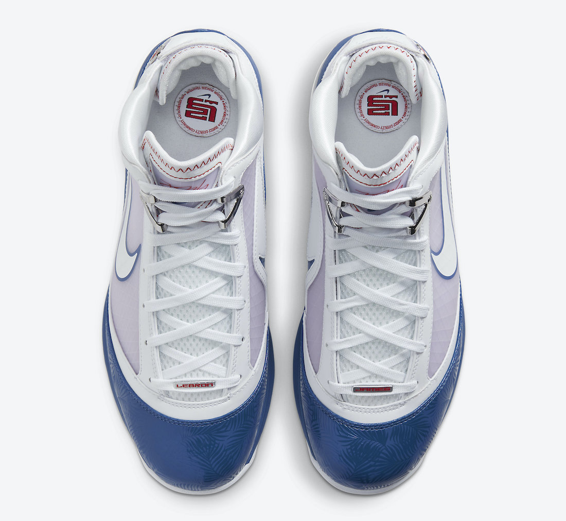 Nike LeBron 7 Dodgers DJ5158-100 2021 Release Date