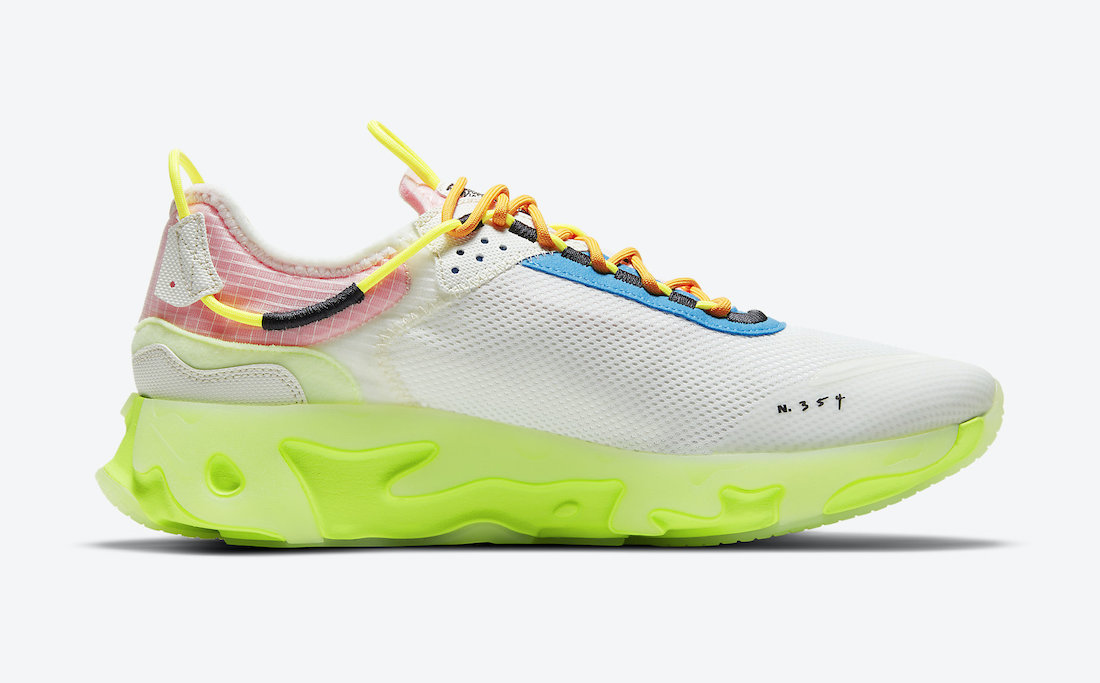 Nike React Live Barely Volt CV1772-100 Release Date