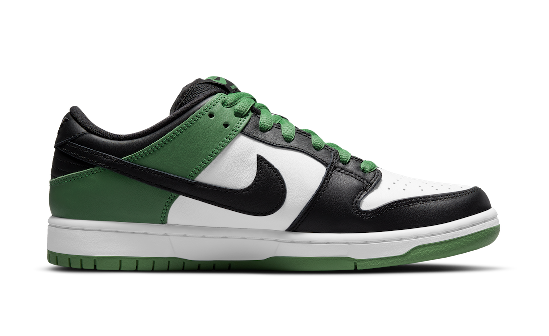 Nike SB Dunk Low Classic Green Release Date BQ6817-302