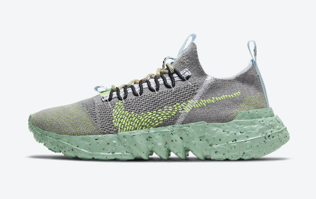 nike space hippie 01 anthracite volt