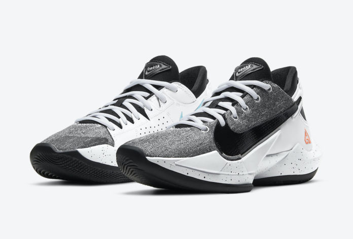 Nike Zoom Freak 2 White Black Bright Mango CK5424-101 Release Date - SBD