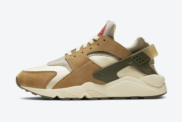 nike x stussy huarache desert oak