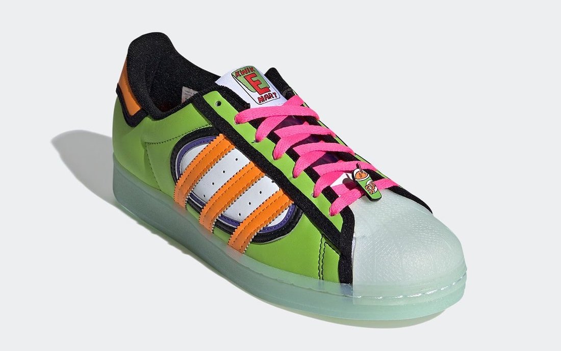 The Simpsons adidas Superstar Squishee H05789 Release Date