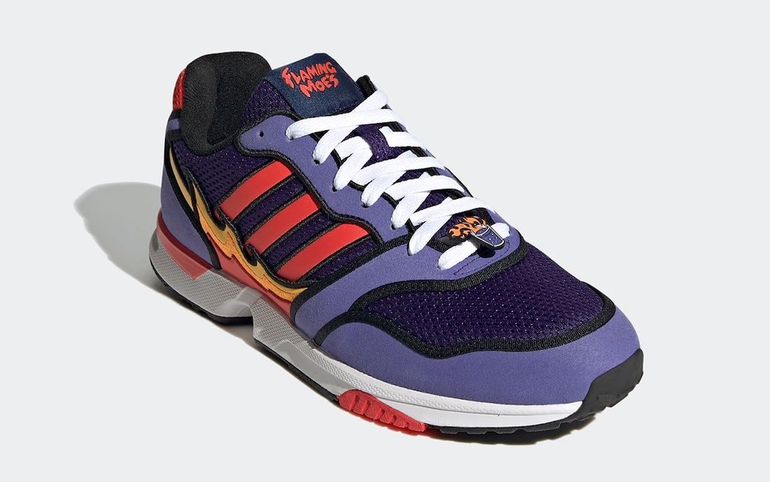 The Simpsons adidas ZX 1000 Flaming Moes H05790 Release Date