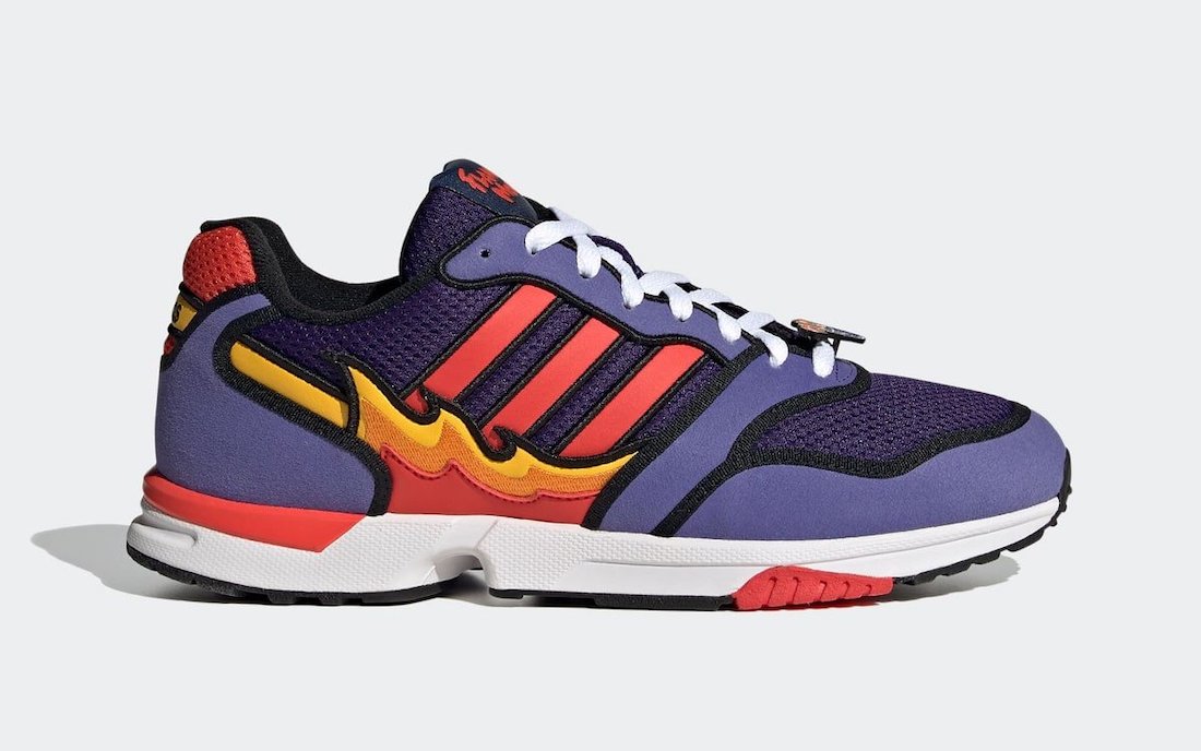 The Simpsons adidas ZX 1000 Flaming Moes H05790 Release Date