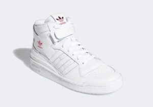 adidas Forum Mid Cloud White Shock Pink G57984 Release Date - SBD