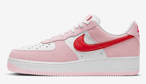 nike air force 1 low valentines day official release dates 2021