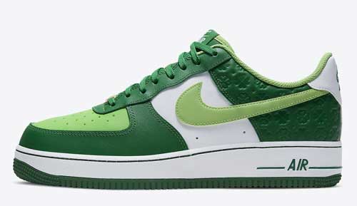 nike air forece 1 St Patricks day official release dates 2021