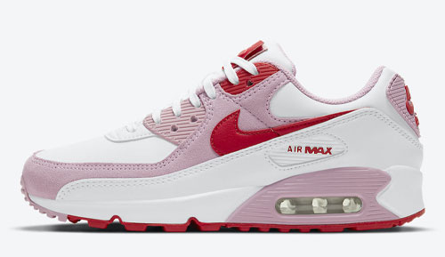 nike air max 90 uni valentines day official release dates 2021