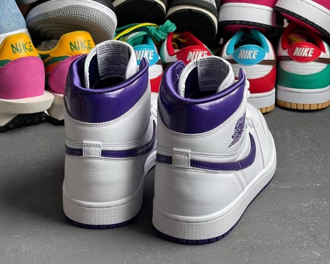 womens jordan 1 court purple