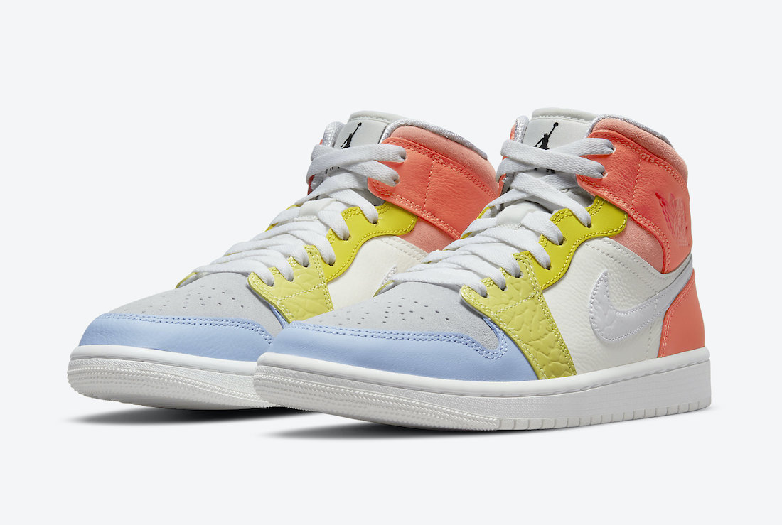 Air Jordan 1 Mid To My First Coach DJ6908-100 Release Date Price