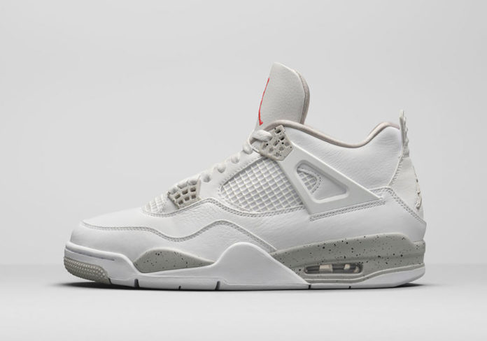 Air Jordan 4 White Oreo Tech Grey CT8527-100 Release Date - SBD