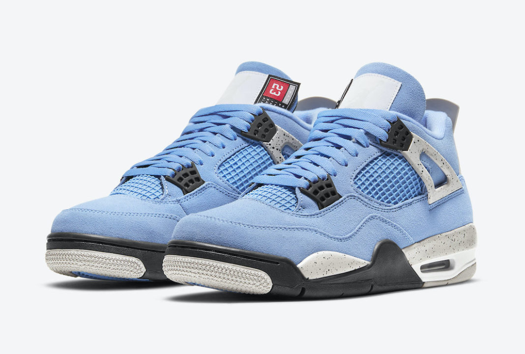 blue jordan 4 s