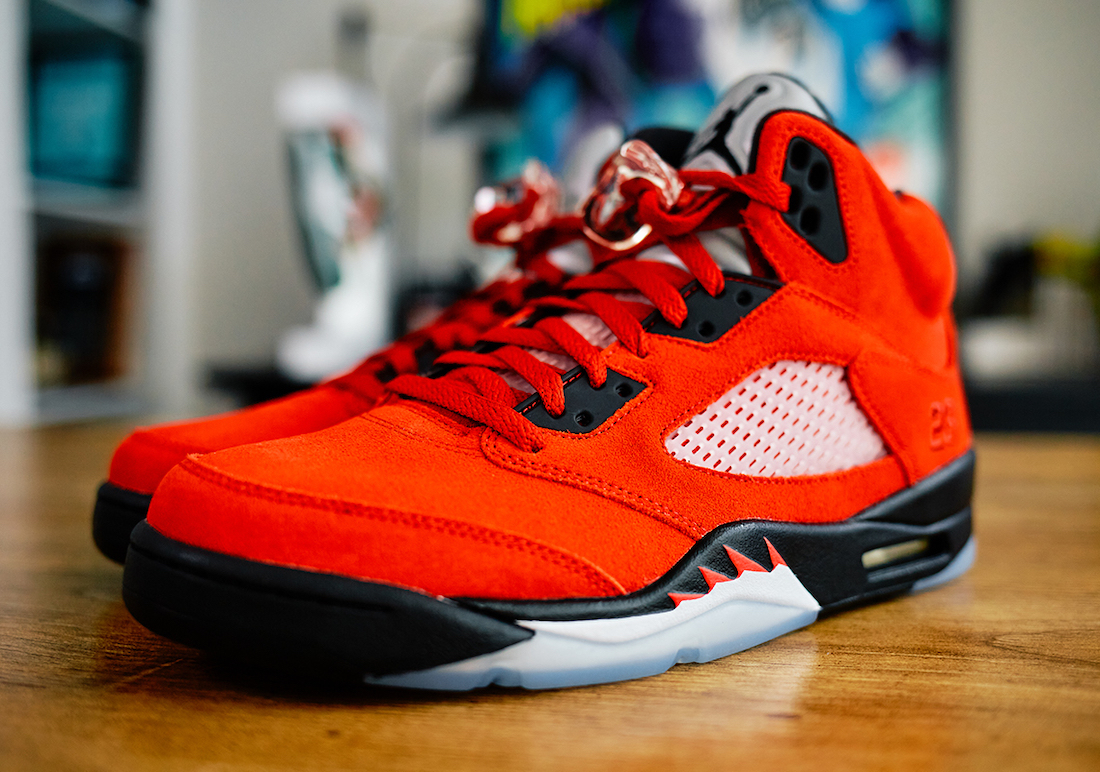 Air Jordan 5 Raging Bull 2021 DD0587-600 Release Date