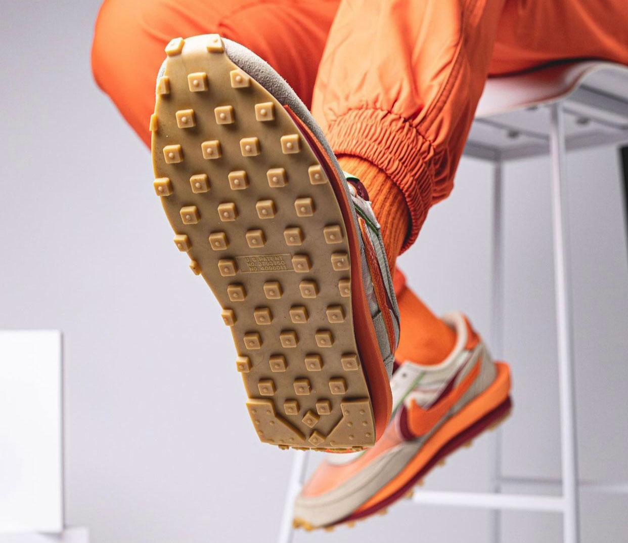 Clot Sacai Nike LDWaffle DH1347-100 On-Feet