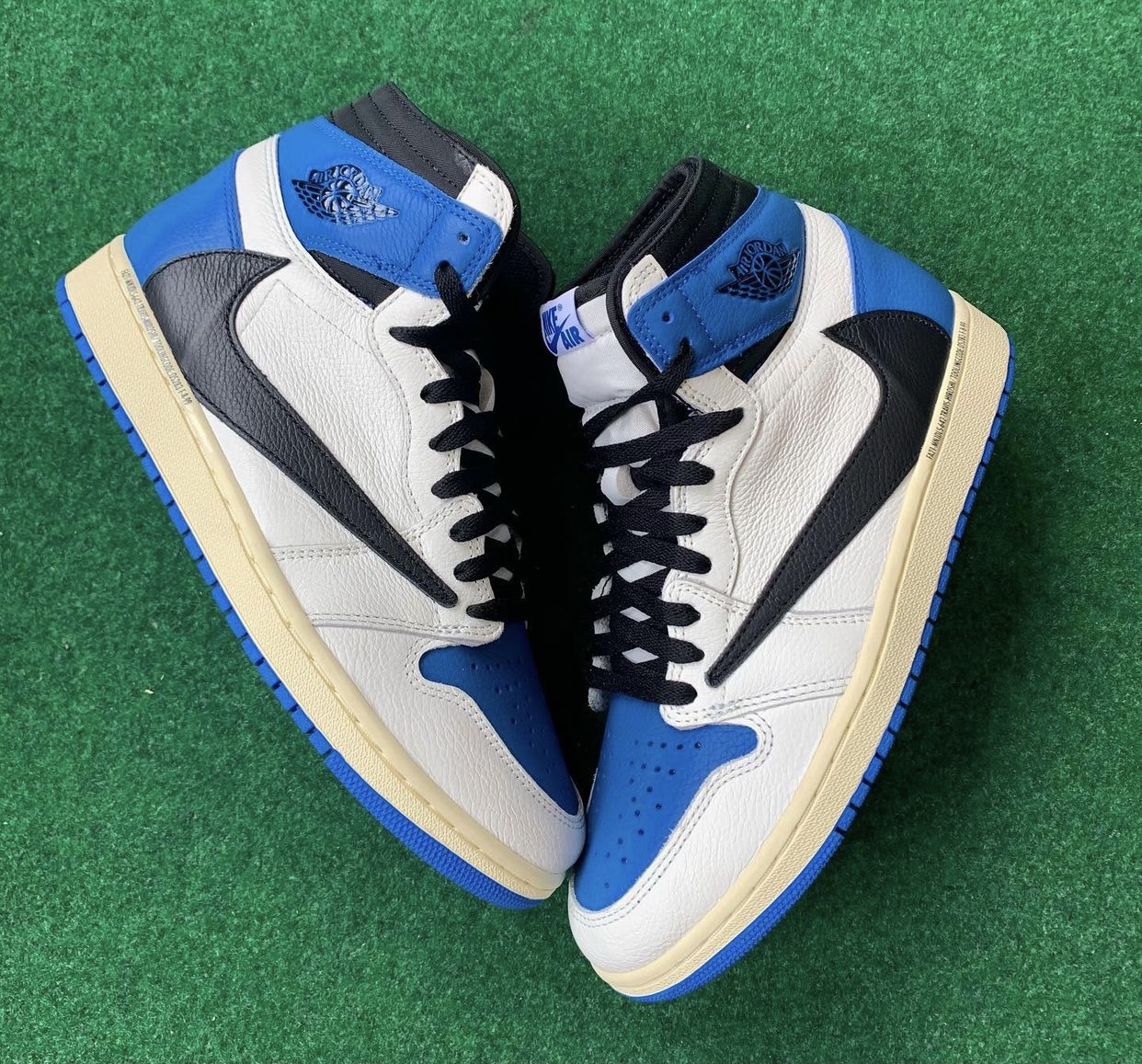 Travis Scott Fragment Air Jordan 1 Military Blue Dh3227 105 Release Date Sbd