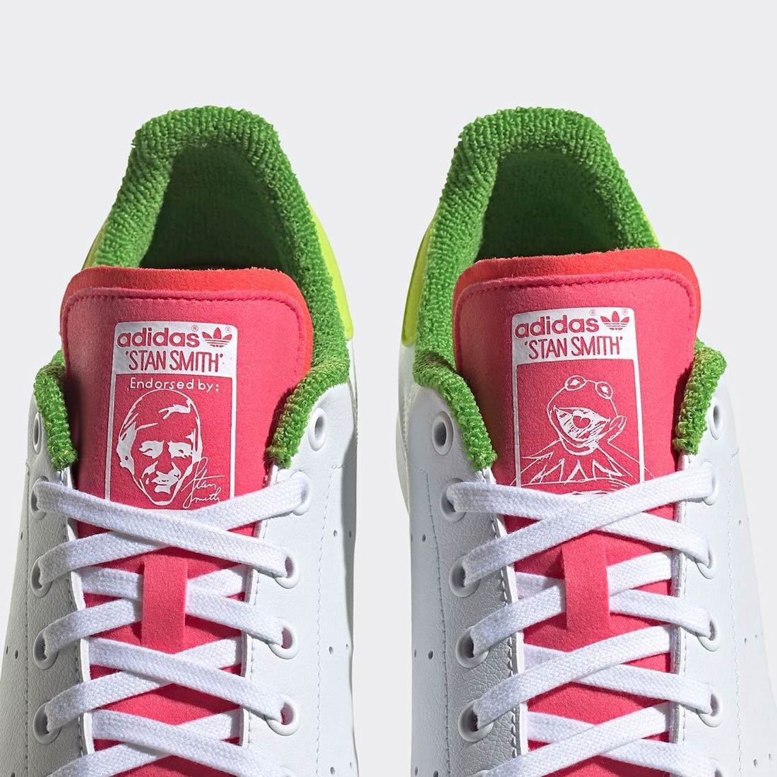 Kermit the Frog adidas Stan Smith GZ3098 Release Date - SBD