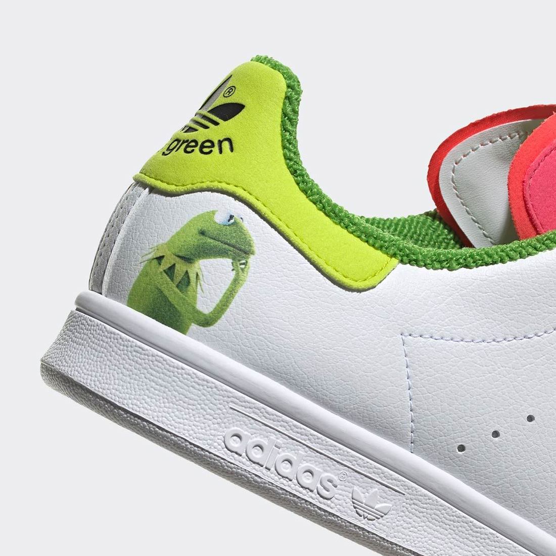 Kermit the Frog adidas Stan Smith GZ3098 Release Date