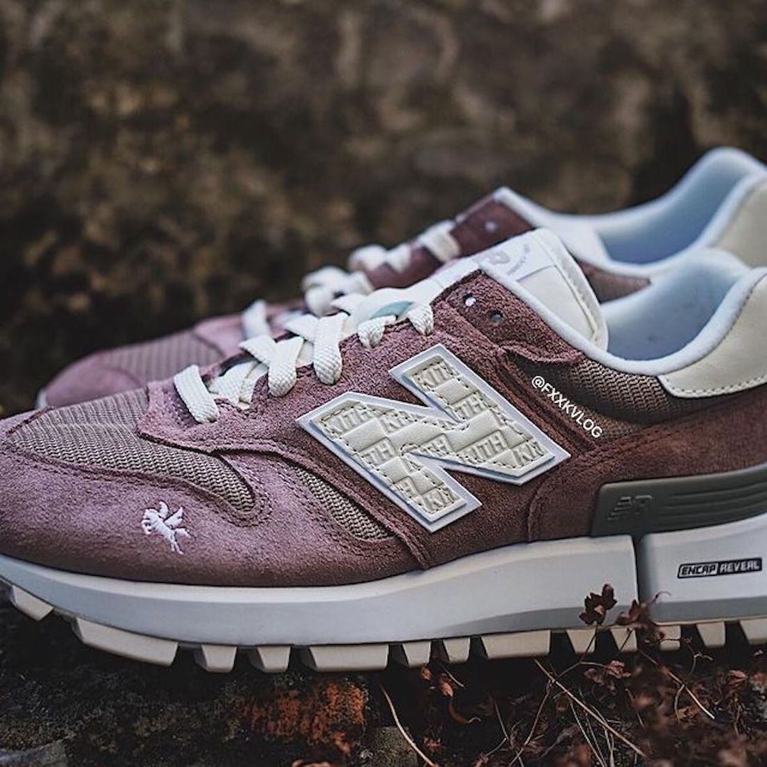 Kith New Balance RC_1300 Mauve Suede Release Date - SBD