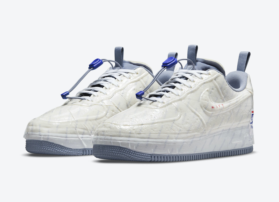 Nike Air Force 1 Experimental White Ghost Ashen Slate Game Royal CZ1528-100 Release Date