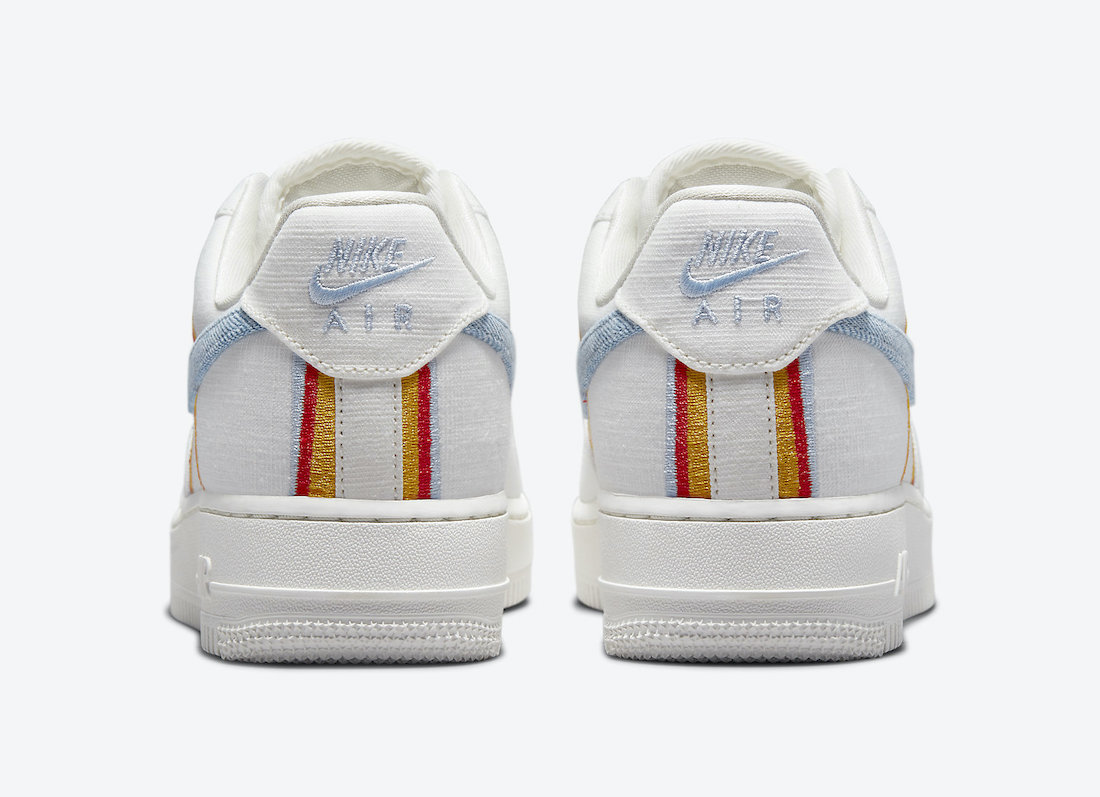 Nike Air Force 1 Low Sail Armory Blue Chili Red DJ4655-133 Release Date