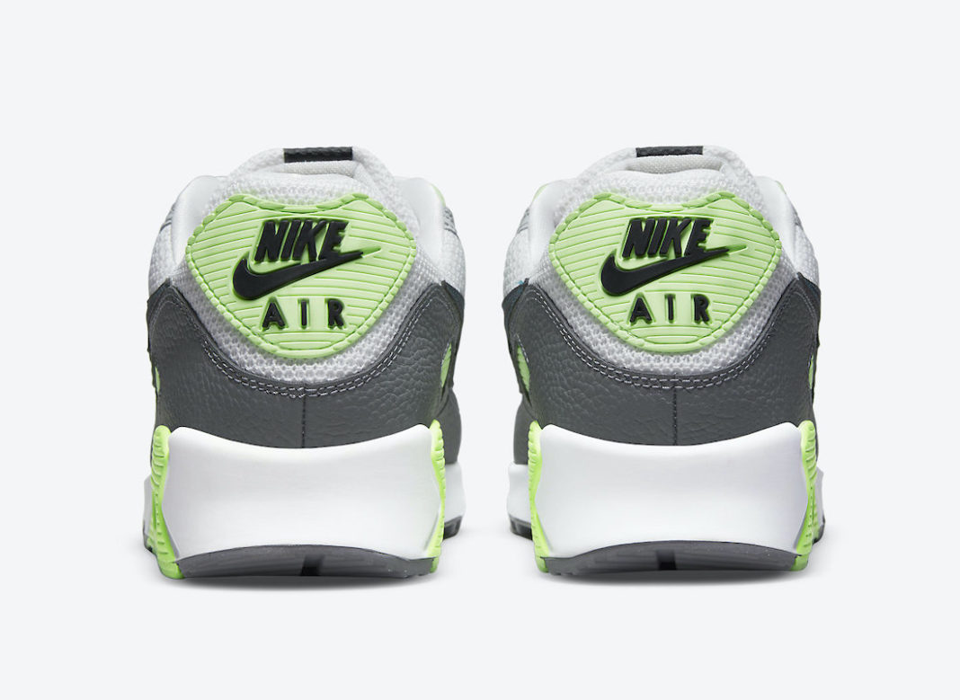 nike air max 90 black lime