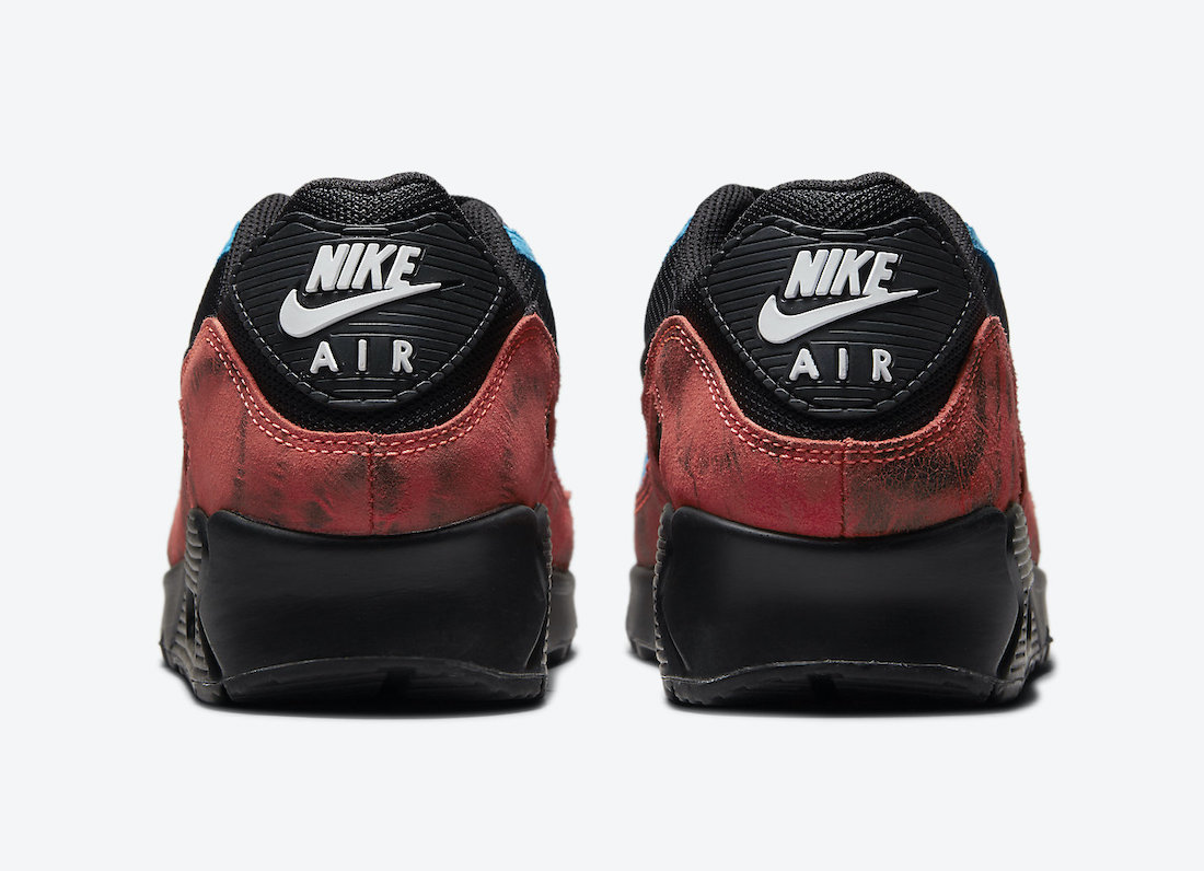 Nike Air Max 90 Black Tie-Dye DJ6888-001 Release Date
