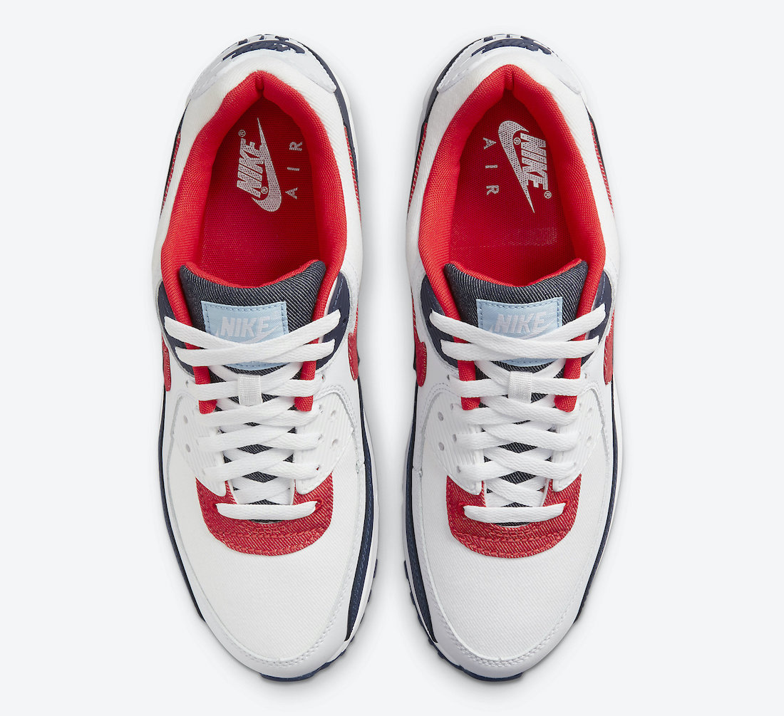 Nike Air Max 90 USA Denim DJ5170-100 Release Date