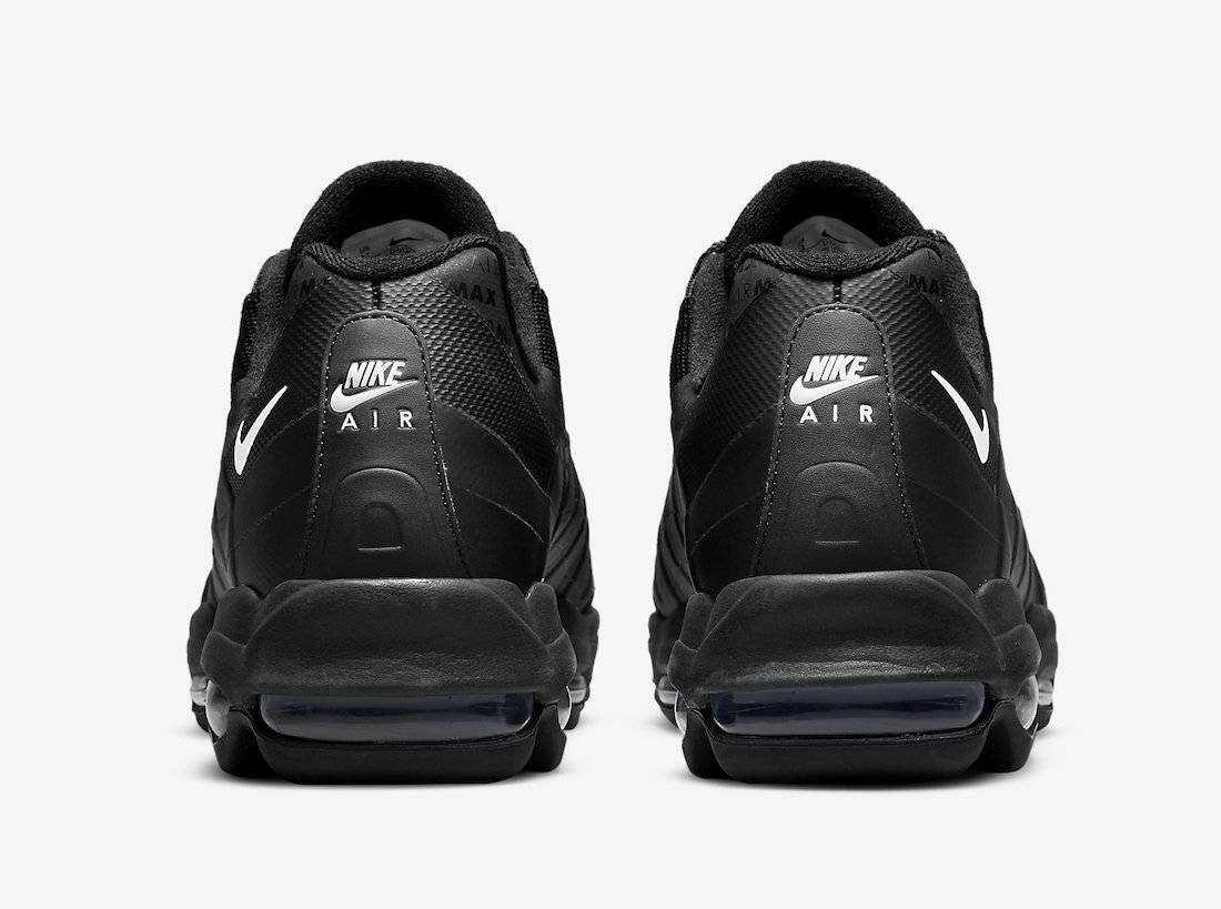 Nike Air Max 95 Ultra Black White DM2815-001 Release Date