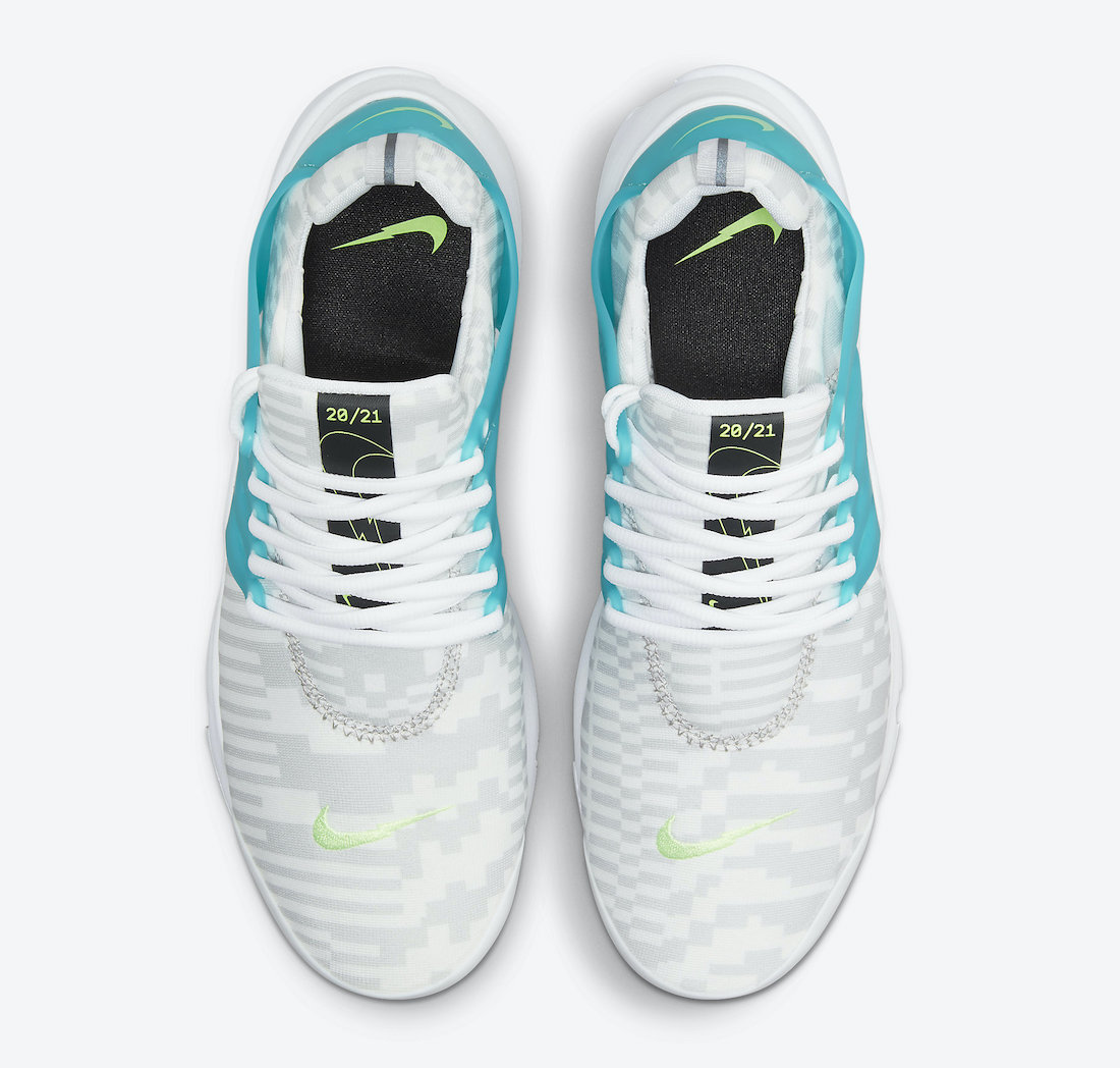 Nike Air Presto Aquamarine Lime Glow DJ6899-100 Release Date