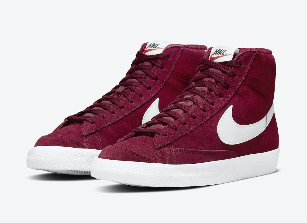 Nike Blazer Mid 77 Suede Team Red CI1172-601 Release Date
