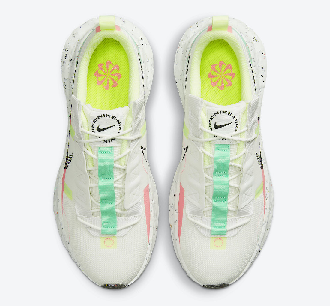 Nike Crater Impact Green Glow Sunset CW2386-101 Release Date