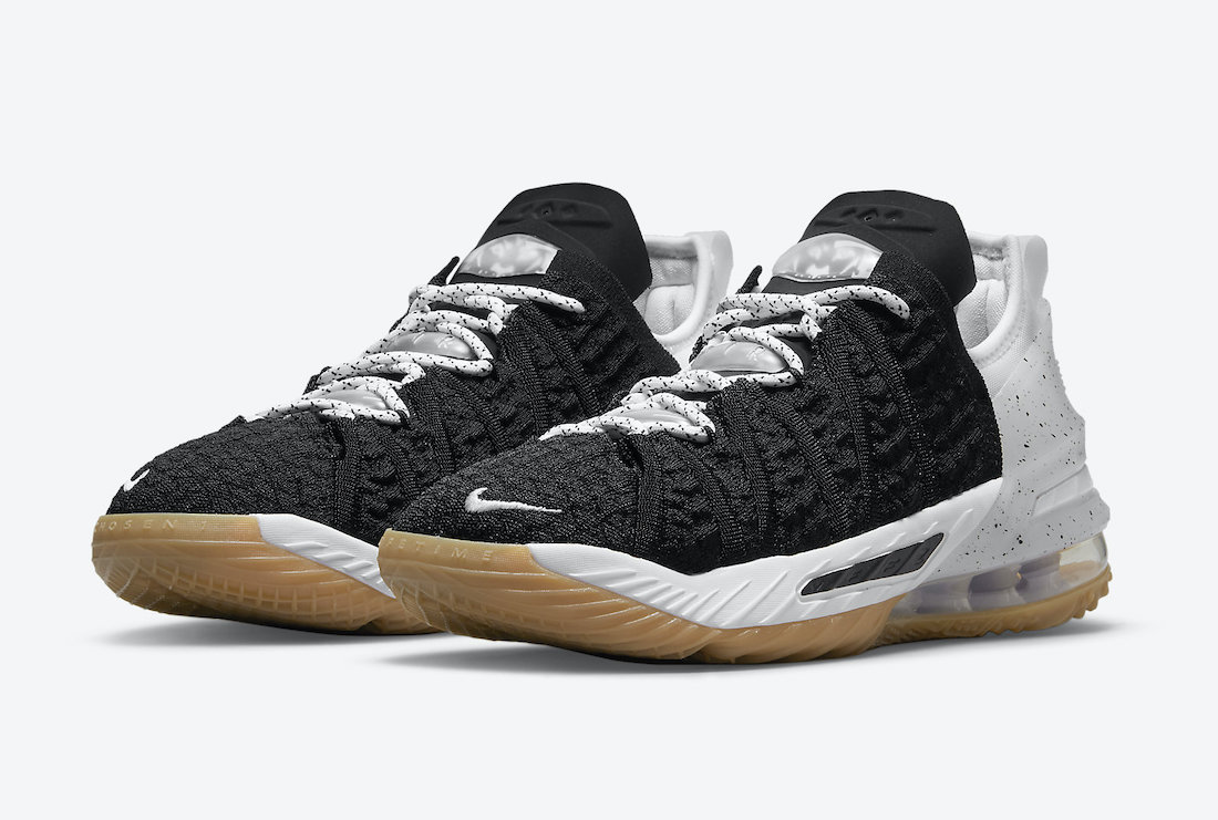 Nike LeBron 18 GS Black Gum CW2760-007 Release Date